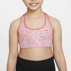 Nike dětská G Nk Df Swsh Rev Bra Anml Aop Do7135-530 růžový