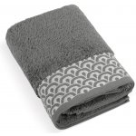 Bellatex froté ručník Krajka tmavě šedá 50 x 100 cm – Hledejceny.cz