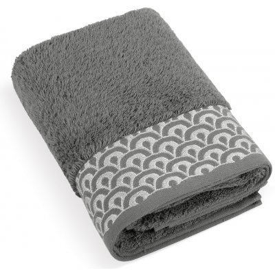 Bellatex froté ručník Krajka tmavě šedá 50 x 100 cm – Hledejceny.cz