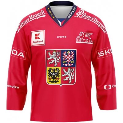 CIHT Fandres Český Hokej Znak 2024/25 Reklama Červený – Zboží Dáma