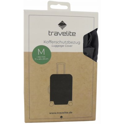 Travelite Luggage cover 316-04 Anthracite M – Zbozi.Blesk.cz