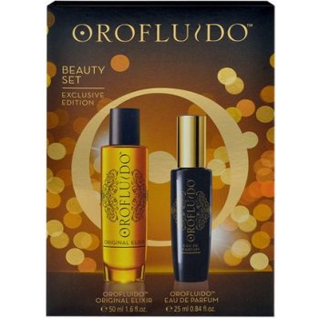 Orofluido Asia Beauty Asia Zen Control Elixir 50 ml + Asia Blush pro vlnité vlasy 4 g dárková sada