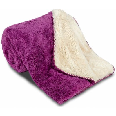 Sleep-well Deka Ovečka tmavě fialová 150x200 – Zboží Mobilmania