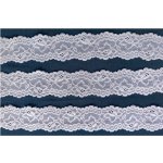 Pružná krajka bílá, šíře 45 mm – Zbozi.Blesk.cz