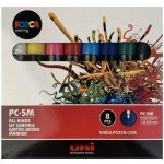 Uni Posca PC-5M 1,8 2,5 mm 8 barev metalické barvy – Zboží Živě