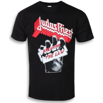 Rock off tričko metal Judas Priest Breaking The Law černá