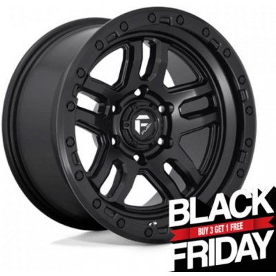 Fuel D700 AMMO 9x20 5x127 ET1 matt black – Hledejceny.cz