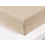 Xpose Jersey Prostěradlo bílá káva Jersey 180x200 – Zboží Dáma