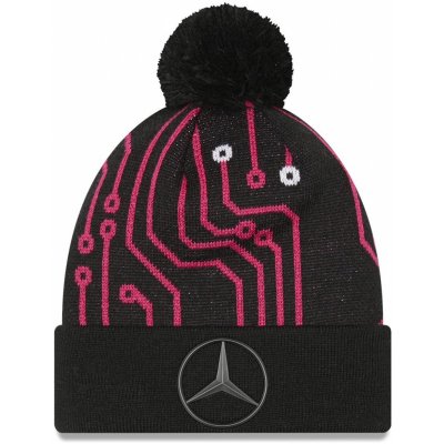 New Era REP AOPCuff Knit Bobie Mercedes Benz Grand Prix Limited černá – Zboží Mobilmania