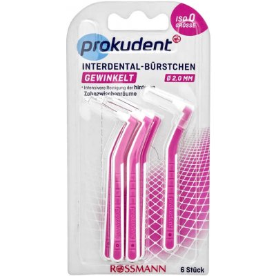 Prokudent Zahnuté mezizubní kartáčky ISO 0 6 ks – Hledejceny.cz