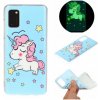 Pouzdro a kryt na mobilní telefon Samsung PROTEMIO 21142 ART TPU svítící kryt Samsung Galaxy A41 UNICORN