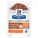 Hill's Prescription Diet K/D + Mobility Péče o ledviny pro kočky 12 x 85 g – Sleviste.cz