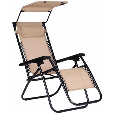 MultiGarden ZRL009-R se stříškou béžové – Sleviste.cz