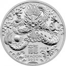 Stříbrná mince Rok Draka 1/2 Oz