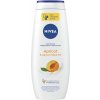 Sprchové gely Nivea Apricot & Apricot Seed Oil pečující sprchový gel 500 ml