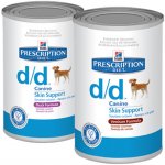 Hill’s Prescription Diet D/D Food Sensitivities Duck & Rice 370 g – Hledejceny.cz