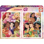 EDUCA Disney princezny 2x500 dílků – Zbozi.Blesk.cz