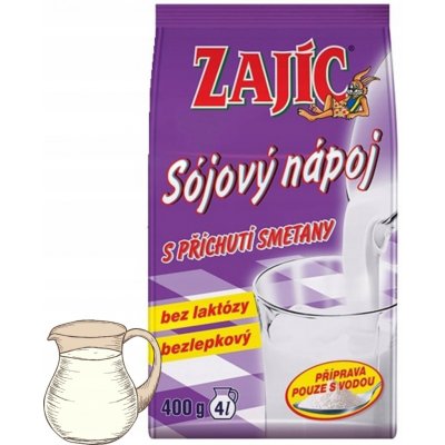 Natural Zajíc sojový nápoj se smetanou Mogador 400 g – Sleviste.cz
