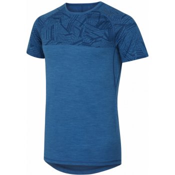 Husky Merino pánské triko KR modrá
