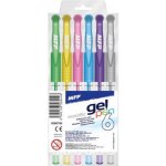 MFP 6000795 gelové pero set METALIC 6 ks GM1038 – Zboží Mobilmania