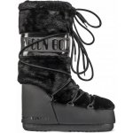 Moon Boot Icon Faux Fur black – Zboží Dáma