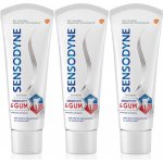 Sensodyne Sensitivity&Gum Whitening zubní pasta 3 x 75 ml – Hledejceny.cz