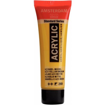 Royal Talens Amsterdam akrylové barvy 120 ml 1 ks 269 Azo yellow medium – Sleviste.cz