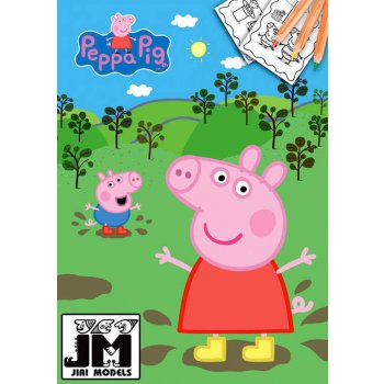 Peppa Omalovánky A4