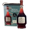 Víno Royal O'Porto Royal Oporto Tawny 10y 20% 0,75 l (dárkové balení 2 sklenice)