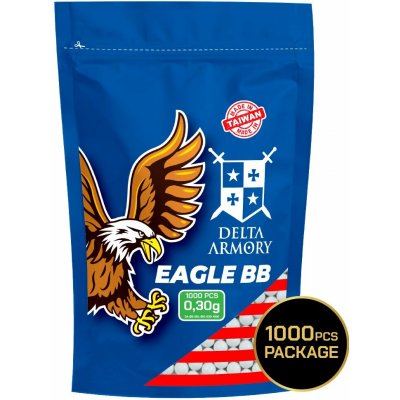 BB BIO Delta Armory EAGLE 0,32g 1000 ks Bílá – Zboží Mobilmania