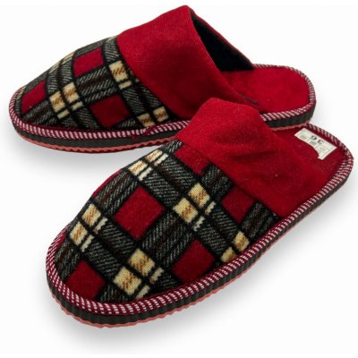 Fashion dámské domácí papuče červené – Zboží Mobilmania
