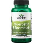 Swanson Kvercetin Quercetin a Bromelin 100 kapslí – Hledejceny.cz