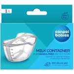 Canpol babies Breast Pumps Hands Free zásobník na mateřské mléko Hands Free 120 ml – Zboží Dáma