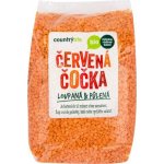 Country Life Čočka červená půlená Bio 1 kg – Zbozi.Blesk.cz
