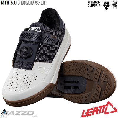 Leatt MTB ProClip 5.0 Shoe White 2025 – Zboží Dáma