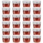 zahrada-XL zavařovací sklenice se stříbrnými víčky 24ks x 110ml – Hledejceny.cz