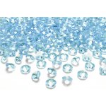 Konfety na stůl tyrkysové diamanty 12 mm – Zboží Dáma