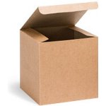 Top-obaly Dárková krabice hnědá 140 x 140 x 140 mm 10 ks – Zboží Živě
