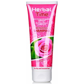 Herbal Time Regeneruici šampon na vlasy Bulharské růže 250 ml