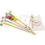 Bigjigs Toys Dřevěný kroket Garden – Sleviste.cz
