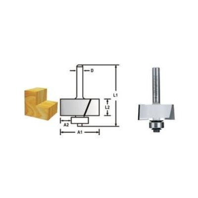 Makita D-48739 - Fréza falcovací s ložiskem – Zboží Mobilmania