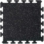 Multy Home Fitness Tile Gumová dlaždice 50 × 50 cm, černá – Hledejceny.cz