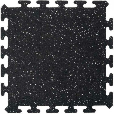 Multy Home Fitness Tile Gumová dlaždice 50 × 50 cm, černá – Hledejceny.cz