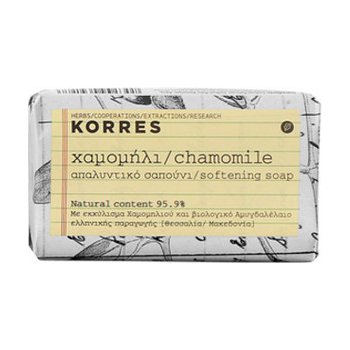 Korres Soap Chamomile tuhé mýdlo pro citlivou pleť s heřmánkem 125 g od 115  Kč - Heureka.cz