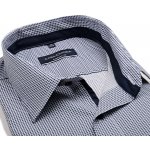 Casa Moda Comfort Fit košile s tmavomodrými liniemi a vnitřním límcem – Zboží Dáma