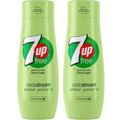 SodaStream 7UP FREE 2 x 440 ml – Zboží Mobilmania