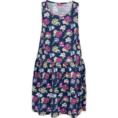 Lewro Thelma dívčí šaty bez rukávů, tmavě modrá – Zbozi.Blesk.cz