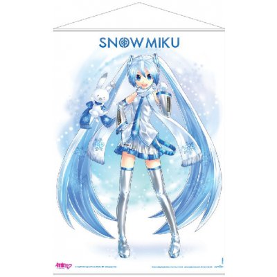 WallScroll - Hatsune Miku: Snow Miku 50 x 70 cm – Zboží Dáma