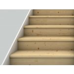Rettenmeier Podstupnice masiv Smrk, 18x160x1100mm – HobbyKompas.cz