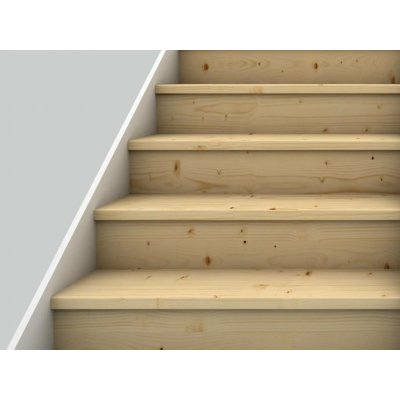 Rettenmeier Podstupnice masiv Smrk, 18x160x1100mm – HobbyKompas.cz